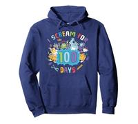 Disney & Pixar's Monsters, Inc. I Scream for 100 Days School Sudadera con Capucha
