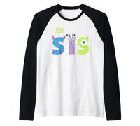Disney & Pixar's Monsters, Inc. Lil Sis Sister Family Trip Camiseta Manga Raglan