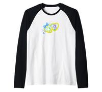 Disney & Pixar's Monsters, Inc. Mike & Celia Coquette Hearts Camiseta Manga Raglan