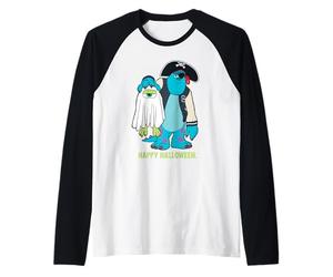 Disney & Pixar's Monsters, Inc. Mike Sulley Happy Halloween Camiseta Manga Raglan