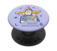 Disney & Pixar's Toy Story 5 Buzz Original Spaceman Retro PopSockets PopGrip Adhesivo