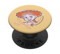 Disney & Pixar's Toy Story 5 Jessie Cowgirl in Charge Retro PopSockets PopGrip Adhesivo