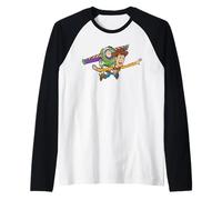 Disney & Pixar's Toy Story Buzz Woody To Infinity and Beyond Camiseta Manga Raglan