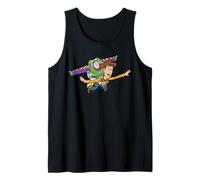 Disney & Pixar's Toy Story Buzz Woody To Infinity and Beyond Camiseta sin Mangas