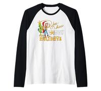 Disney & Pixar's Toy Story Christmas Howdy Holidays Woody Camiseta Manga Raglan