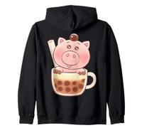 Disney & Pixar's Toy Story Hamm Boba Tea Cute Cozy Cup Sudadera con Capucha