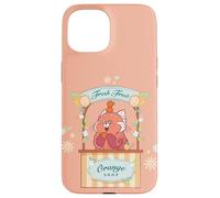 Disney & Pixar's Turning Red Panda Mei Orange Fruit Cute Carcasa para iPhone 15