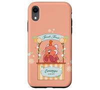 Disney & Pixar's Turning Red Panda Mei Orange Fruit Cute Carcasa para iPhone XR