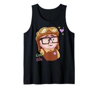 Disney & Pixar's Up Carl Pixel Valentine's Couples Matching Camiseta sin Mangas