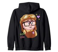 Disney & Pixar's Up Carl Pixel Valentine's Couples Matching Sudadera con Capucha