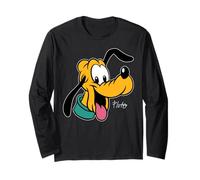 Disney Pluto Big Face Retro Character Trip Matching Manga Larga