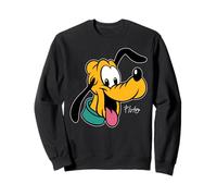 Disney Pluto Big Face Retro Character Trip Matching Sudadera