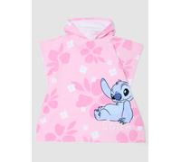DISNEY, Poncho Rosa 100% Algodón, Unisex, Rosa, Talla: FASUL