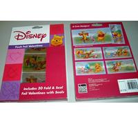 Disney Pooh 30 Foil Valentines