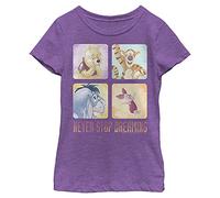 Disney Pooh Squad - Camiseta para niña con diseño de Winnie The Pooh, Purple Berry, XS