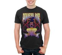 Disney Powerline Jam Camiseta, Negro, S para Hombre