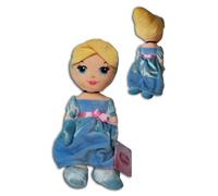 Disney Princesa Cenicienta 30 cm Peluche Delgado Siete Enanitos Muñeca Rubia Vestido Azul
