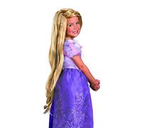 Disney Princesas - Accesorio Rapunzel Oficial Disney - Peluca Rubia Niñas - Disfraz talla única
