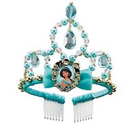 Disney Princesas, accesorio Tiara de la Princesa Jasmine, licencia oficial de Disguise, ajuste cómodo y diseño detallado, talla única para niño