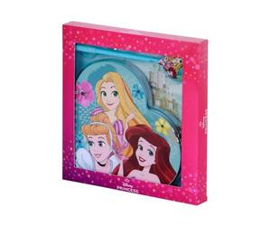 Disney Princesas Adorable-Diario Corazón Llave + Boli, Azul