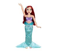 Disney Princesas - Muñeca Ariel de 80 cm de Altura - Incluye Accesorios para el Pelo y Dinglehopper - Juguete Niñas 3 Años +