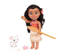Disney Princesas Muñeca Vaiana Cantante de 38 cm -Canta la Característica Canción de la Película “How Far I'Ll Go”