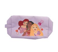 Disney Princesses - Neceser de Aseo - Ariel - Vaiana - Rapunzel - Cierre con Cremallera, Producto Oficial Disney