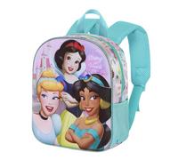 Disney Princesas Strong-Mochila 3D Elite, Rosa, 26 x 31 cm, Capacidad 8 L