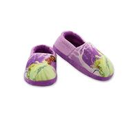 Disney Princess and The Frog Tiana Toddler Girls Plush Aline Slippers (5-6 M US Toddler, Purple)