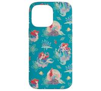 Disney Princess Ariel Flounder y Sebastian bajo el mar Carcasa para iPhone 14 Pro Max