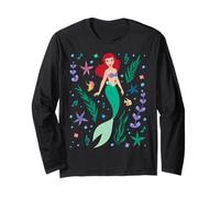Disney Princess Ariel The Little Mermaid Collage Portrait Manga Larga