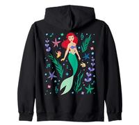 Disney Princess Ariel The Little Mermaid Collage Portrait Sudadera con Capucha