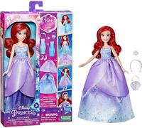 Disney Princess 'Ariel' Vida Muñeca Modelo Con 10 Combinaciones De Atuendos
