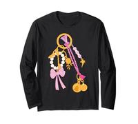 Disney Princess Belle Aurora Jasmine Ariel Cinderella Charms Manga Larga