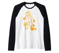 Disney Princess Belle Beauty and the Beast Charms Camiseta Manga Raglan