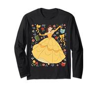 Disney Princess Belle Beauty and the Beast Collage Portrait Manga Larga