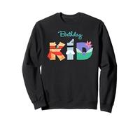Disney Princess "Birthday Kid" Party Character Letters Sudadera