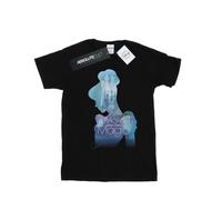 Disney Princess - Camiseta de Cinderella Silueta de Algodón para Mujer