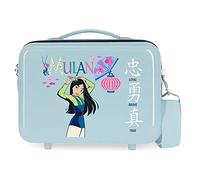 Disney Princess Celebration Neceser Adaptable Azul 29x21x15 cms Rígida ABS 9,14L