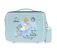 Disney Princess Celebration Neceser Adaptable Azul 29x21x15 cms Rígida ABS 9,14L