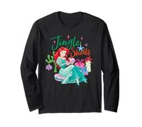 Disney Princess Christmas Jingle Shells Little Mermaid Ariel Manga Larga