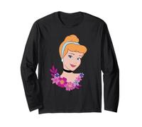 Disney Princess Cinderella Big Face Costume Manga Larga