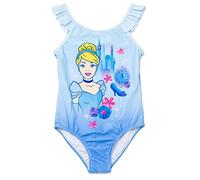 Disney Princess Cinderella Toddler Girls One Piece Bathing Suit Blue 3T