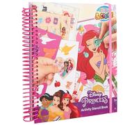 Disney Princess - Color & Create - Libro con plantillas para colorear - Set creativo para niños (DP24356)