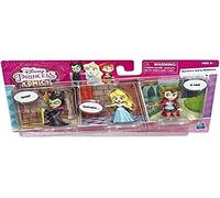 Disney Princess Comics Dolls, Aurora's Story Moments Long Walks with Maléfica y Prince Phillip, 3 Figuras de Juguete coleccionista y Tira de cómics