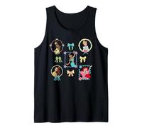 Disney Princess Coquette Style Bows & Picture Frames Camiseta sin Mangas