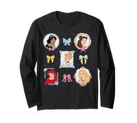 Disney Princess Coquette Style Picture Frames & Bows Manga Larga