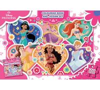 Disney Princess Create Your World: Colouring Book and Jigsaw Set (100 Pieces)
