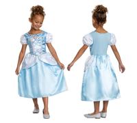 Disney Princess Disfraz de Cenicienta para niños, vestido clásico para | Con licencia oficial de Disguise, falda en capas, diseño detallado de princesa, cameo de princesa, para niñas de 3 a 4