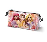 Disney Princess Dream-Triple - Estuche para lápices, Color Rosa, 23 x 11 cm